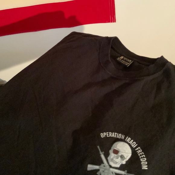 Gear For Sports 2XL Black Operation Iraqi Freedom T-shirt - Picture 1 of 3